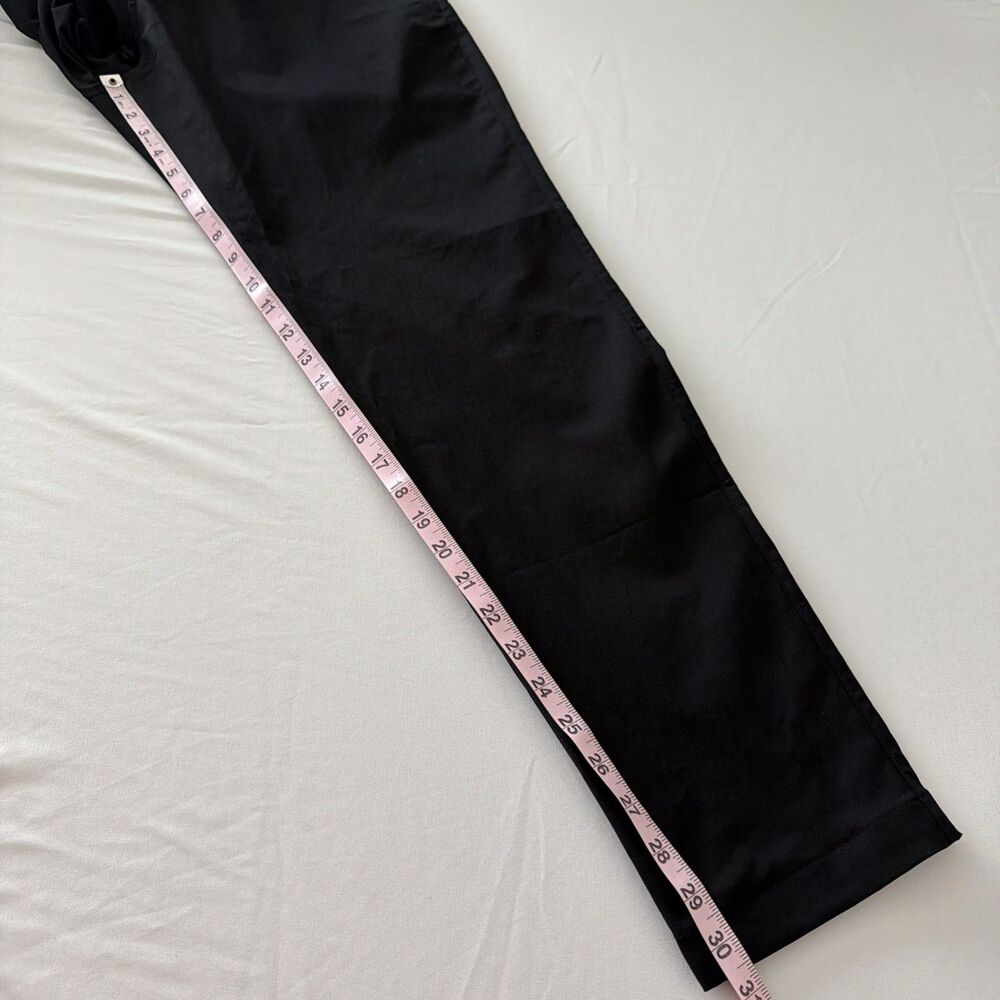 Lululemon Pants Mens Sz 34 Black ABC Slim Tapered Twill Performance Trousers - Picture 16 of 16